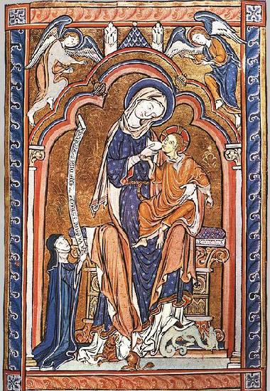 unknow artist Amesbury Psalter oil painting picture